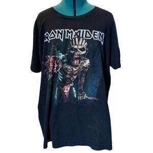 Iron Maiden 2016 Book of Souls Tour Graphic Tee - Size XL, Black
